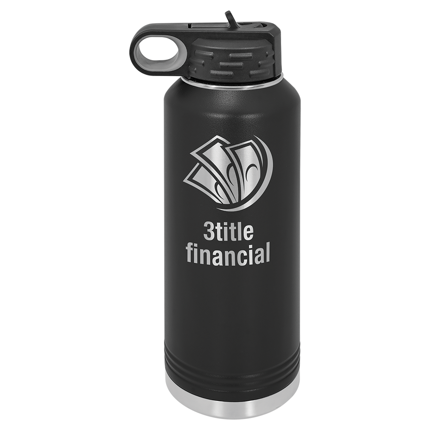 40 oz Custom Engraved Water Bottle