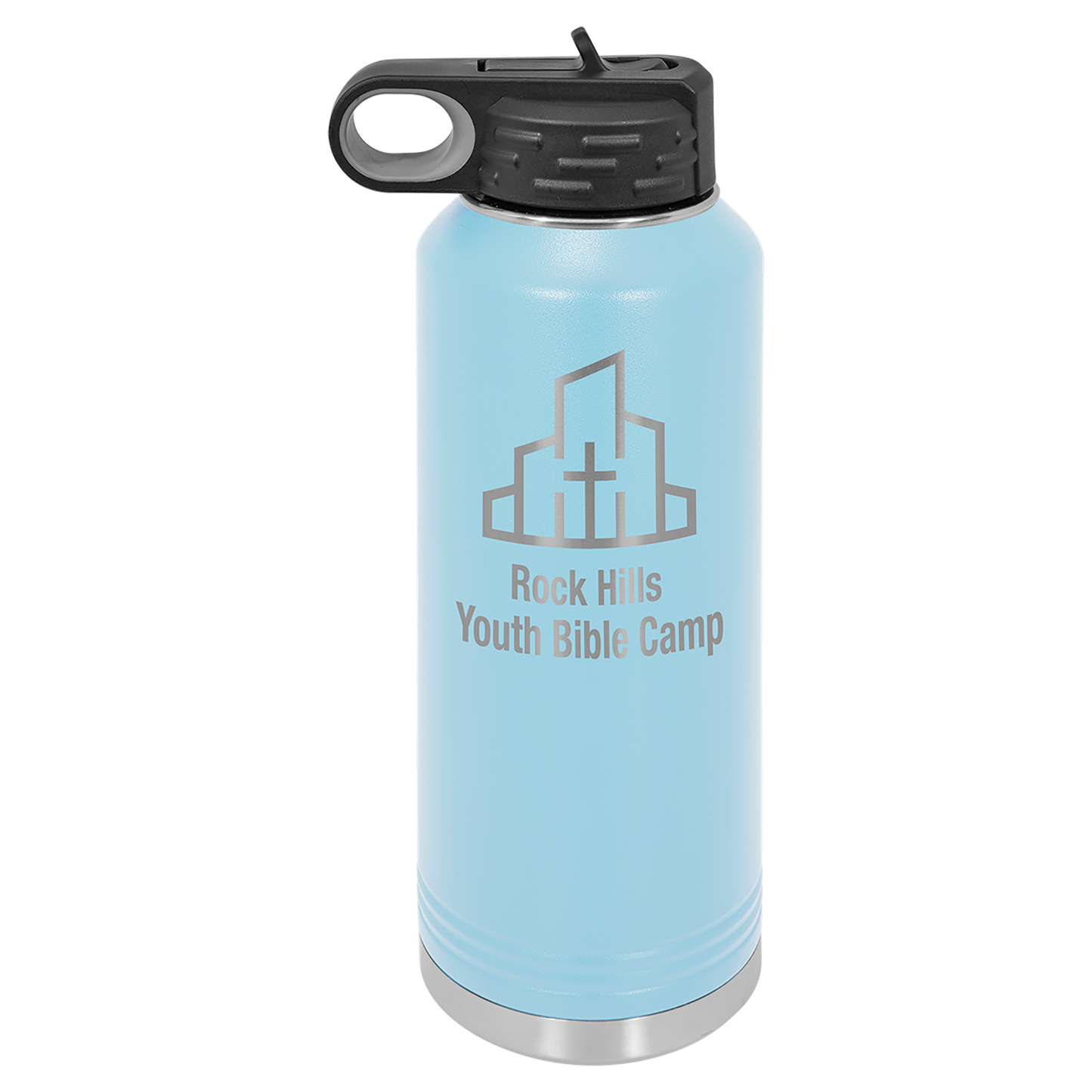 40 oz Custom Engraved Water Bottle