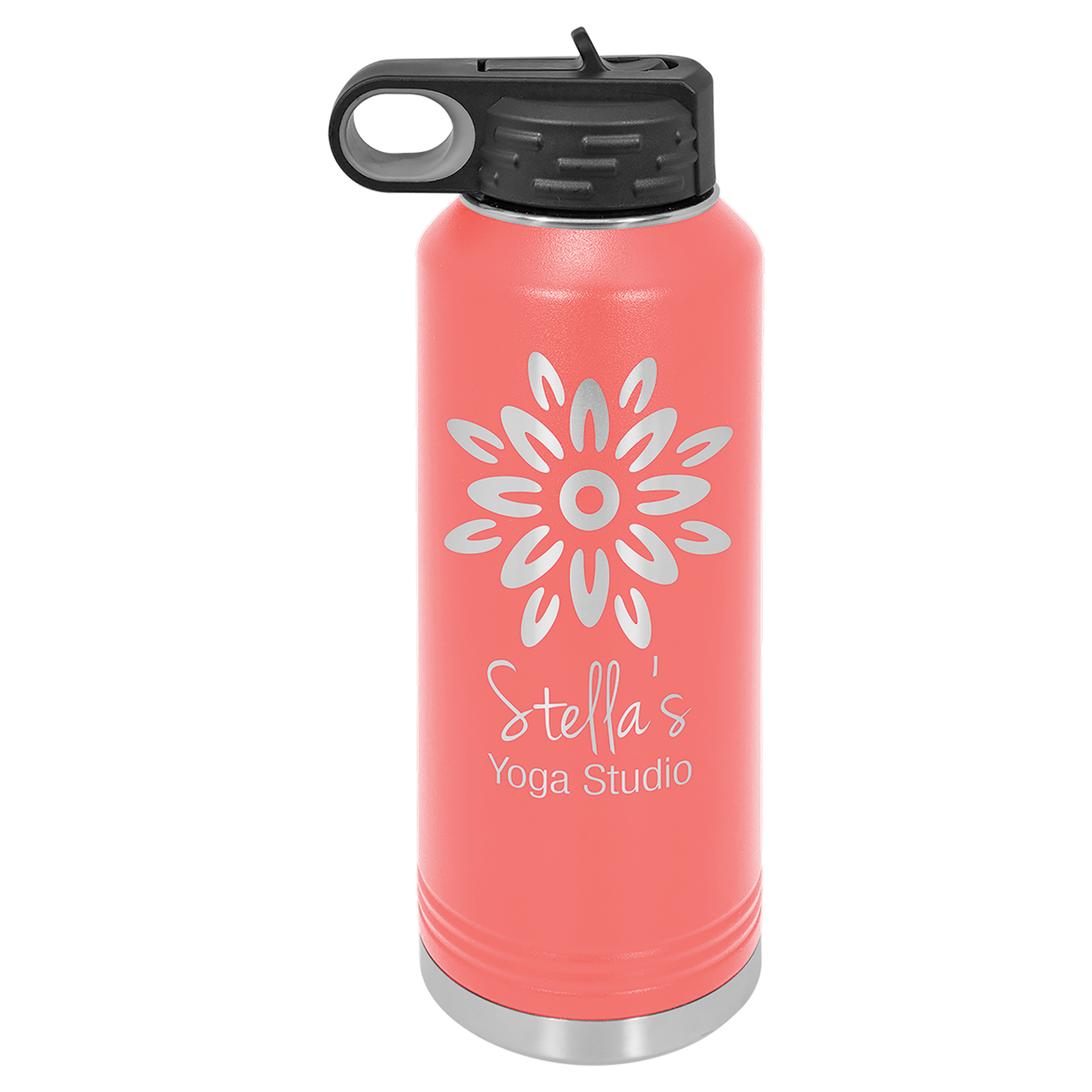40 oz Custom Engraved Water Bottle